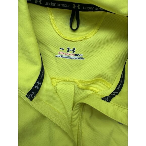 Under Armour Coldgear Infrared Reflective Fitted Vest, Neon Yellow Women’s M - Picture 2 of 6